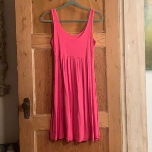 Pink Jersey Knit Dress